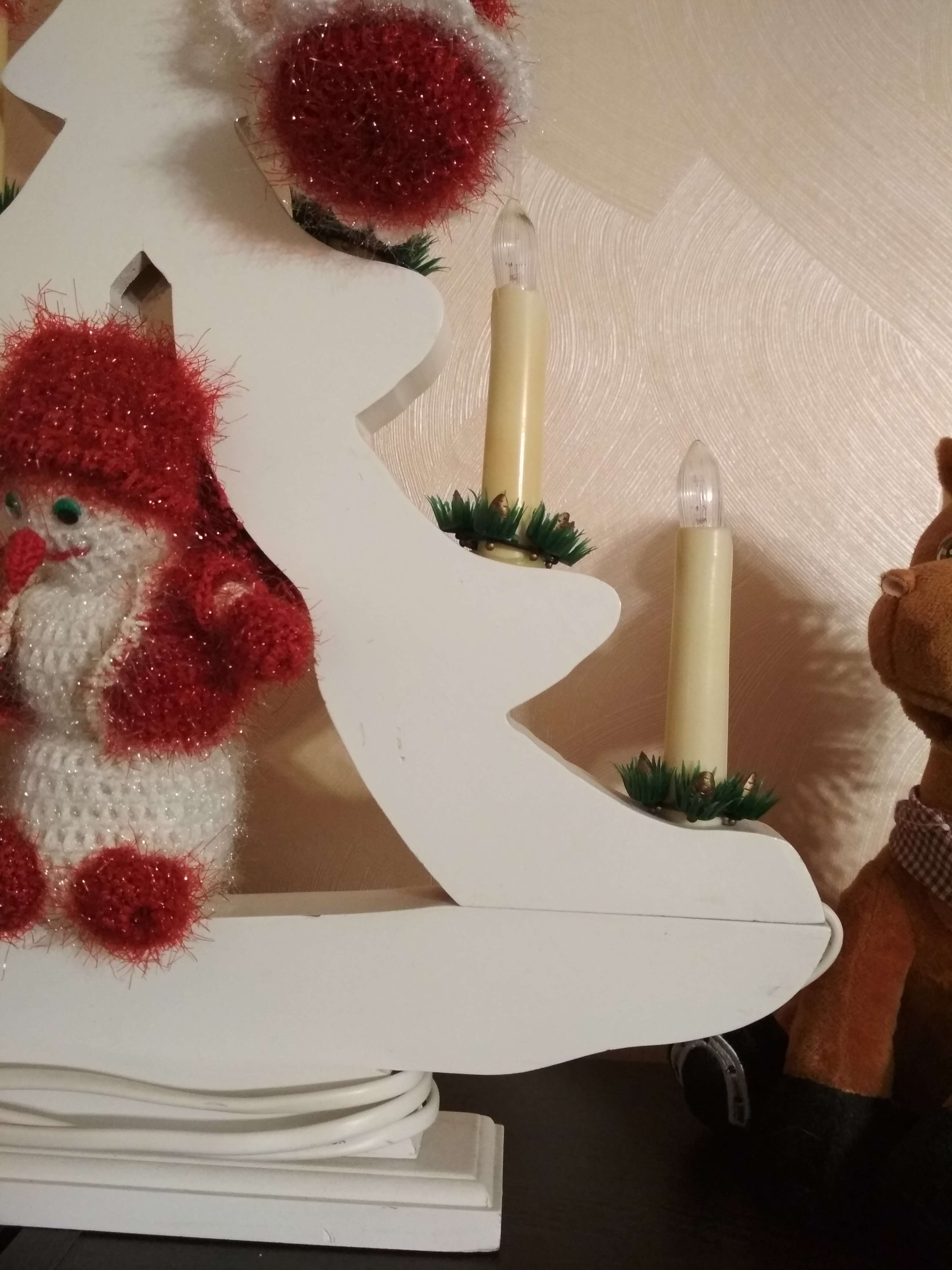 Фотография покупателя товара Лампа накаливания для рождественской горки, 3 Вт, цоколь Е10, теплый белый, 2 шт