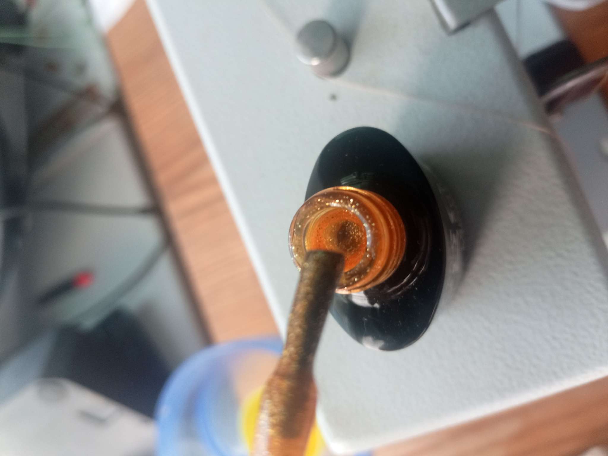 Фотография покупателя товара Гель-лак для ногтей "Сверкающая платина", трёхфазный LED/UV, 10мл, цвет 001 золотой - Фото 37