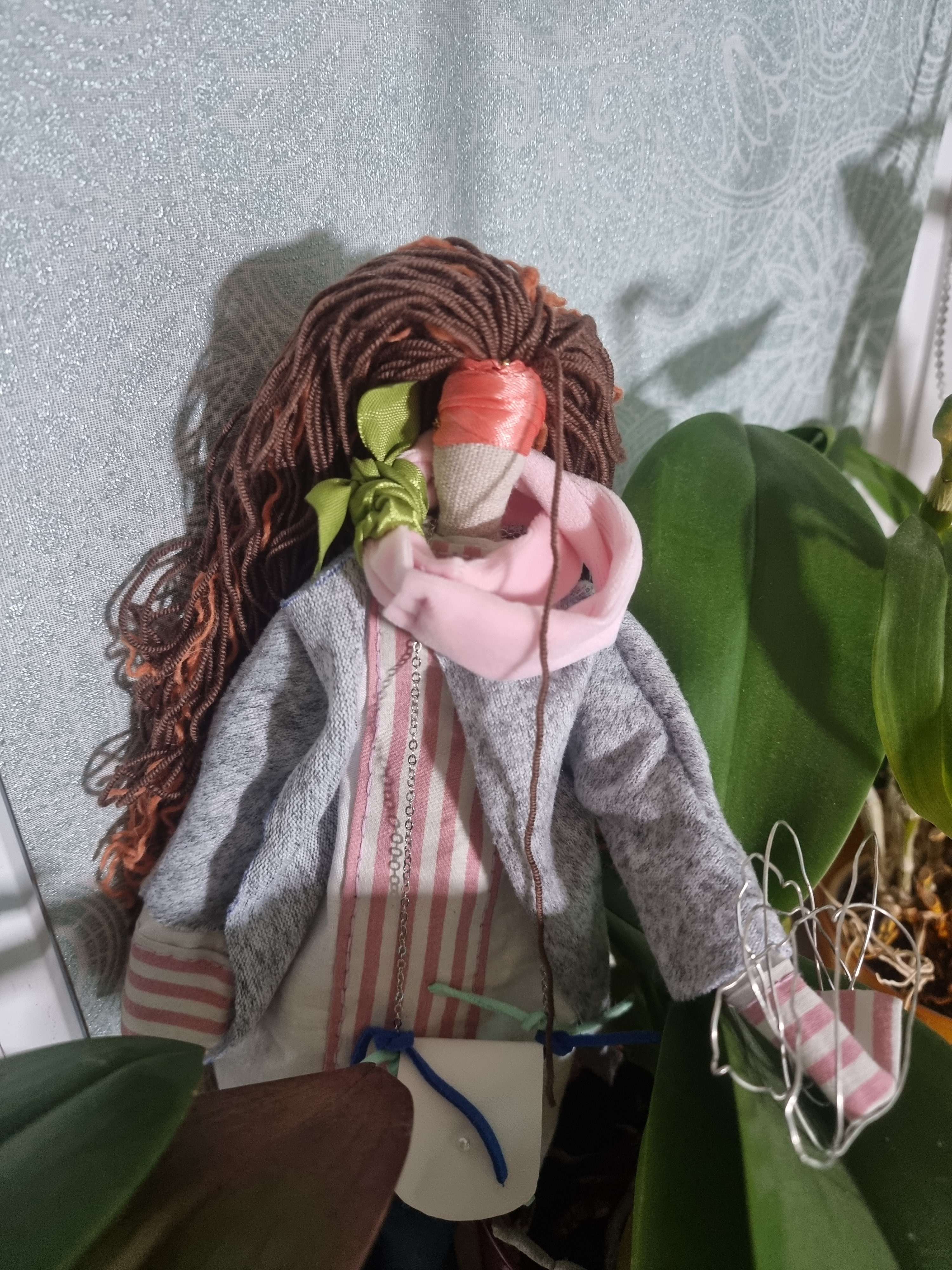 Фотография покупателя товара Интерьерная кукла «Бритни», набор для шитья, 18.9 × 22.5 × 2.5 см - Фото 3