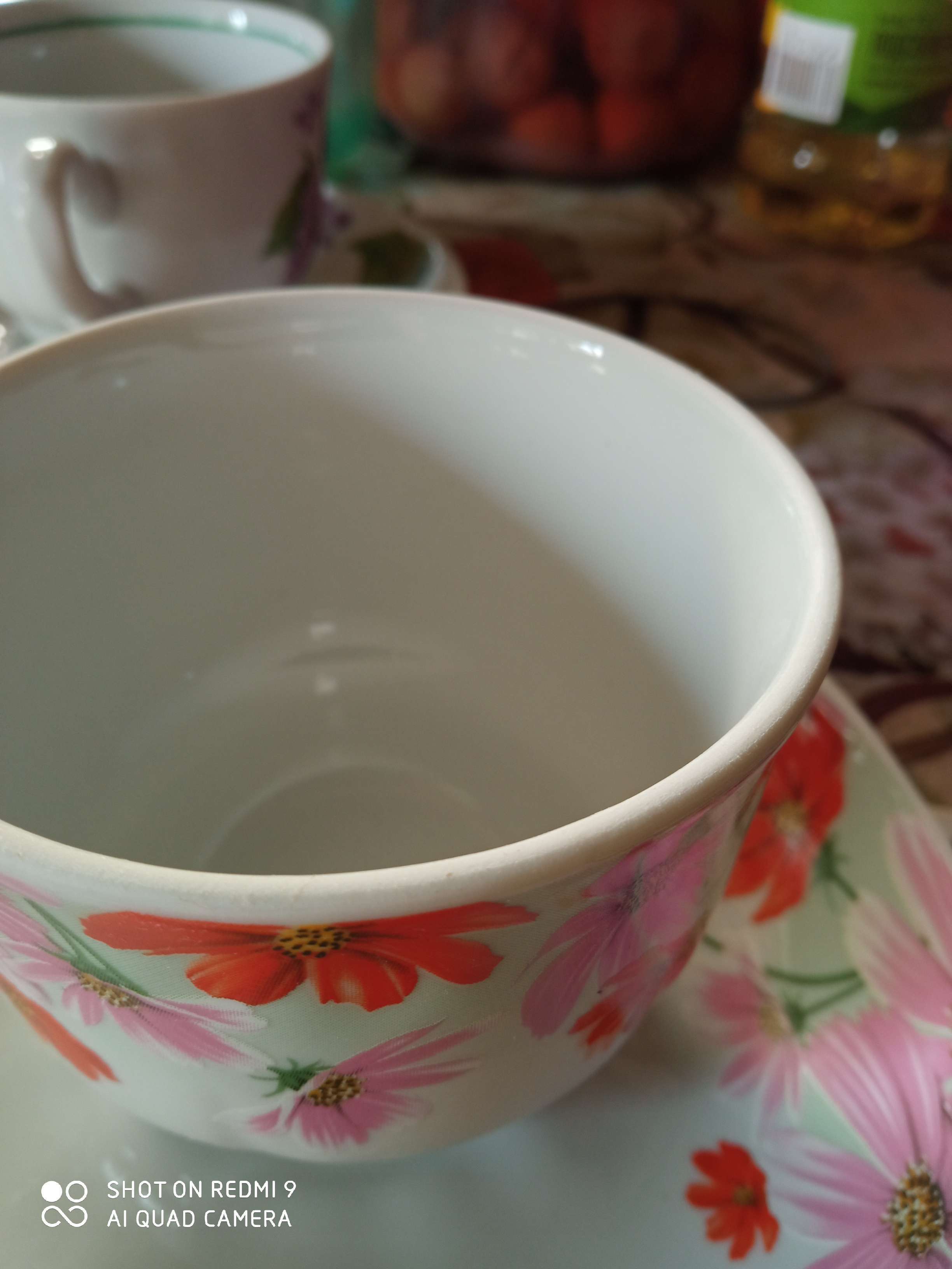 Фотография покупателя товара Чайная пара «Космея»: чашка 250 мл, блюдце d=15 см - Фото 2