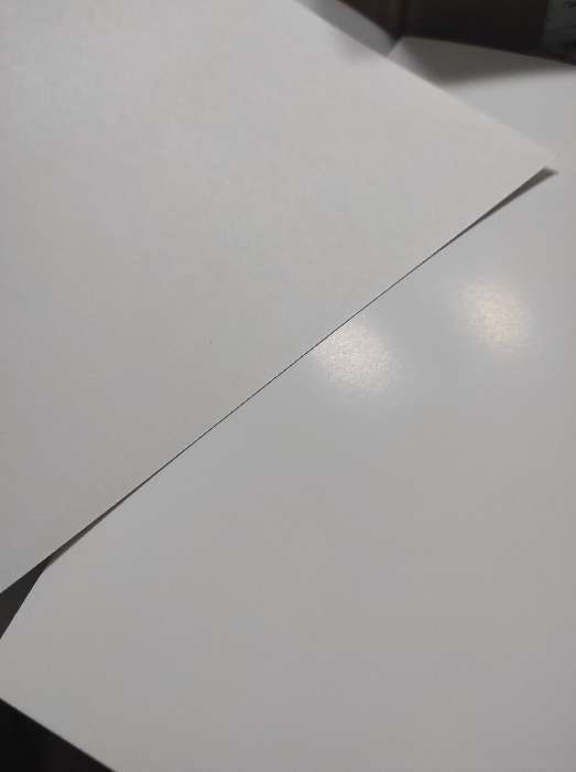 Фотография покупателя товара Картон белый, А4, 8 листов, мелованный, двусторонний, в папке, 230, г/м², Щенячий патруль