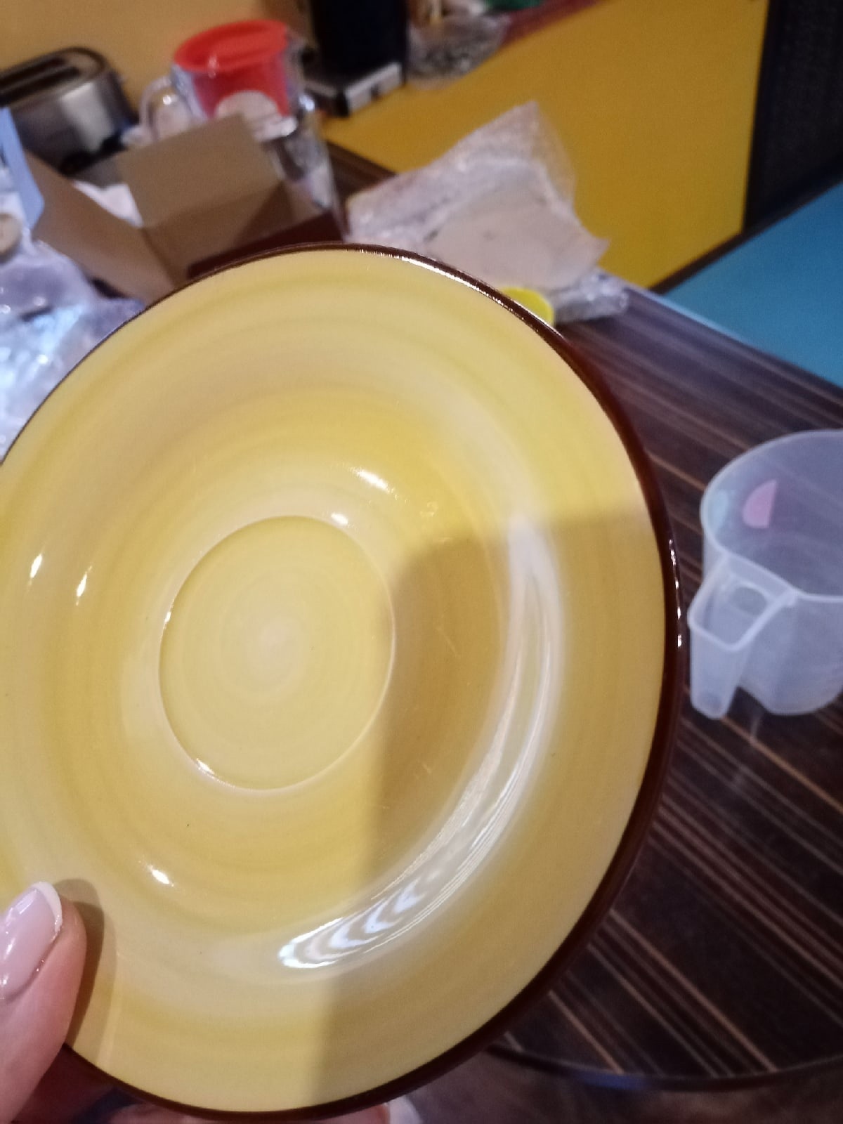 Фотография покупателя товара Чайная пара Доляна «Морской мир», 2 предмета: чашка 200 мл, блюдце d=14,5 см, цвет жёлтый