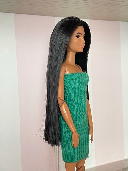 Фотография покупателя товара Волосы - тресс для кукол «Прямые» длина волос: 25 см, ширина:100 см, цвет № 3 - Фото 8