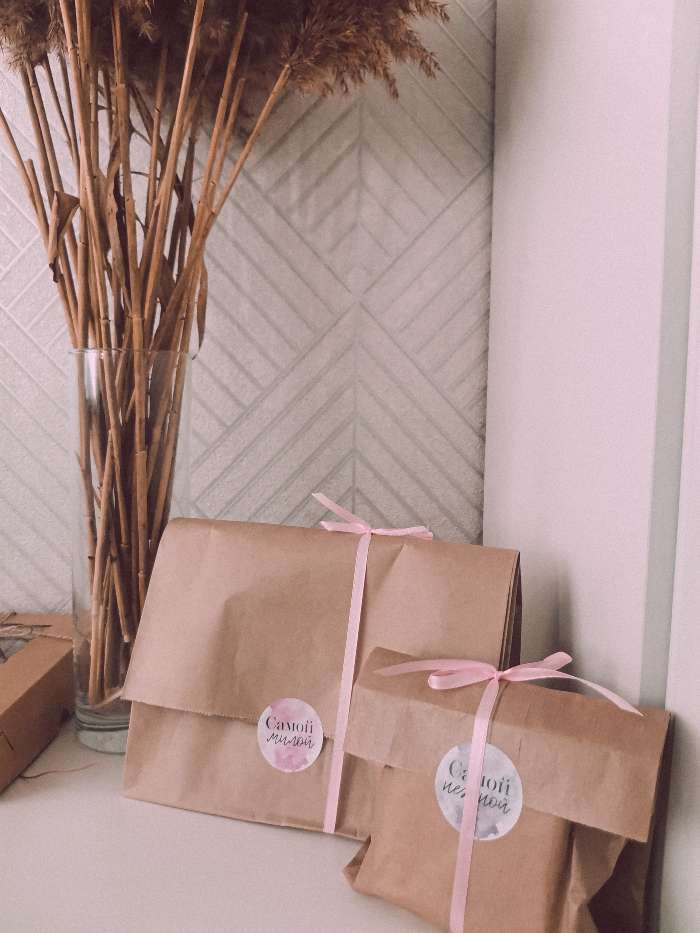 Фотография покупателя товара Наклейки для подарков и цветов «Рамочки‒веточки», 9 х 16 см - Фото 6