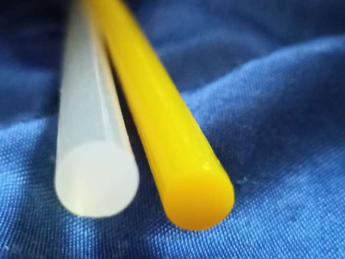 Фотография покупателя товара Стержни для клеевого пистолета «Серебро» 7 мм×18 см (набор 6 шт.) - Фото 1