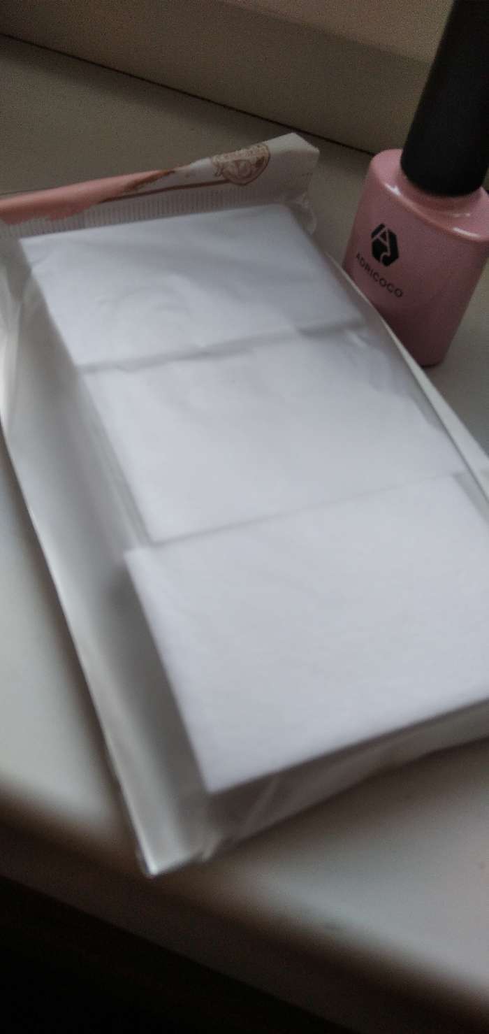 Фотография покупателя товара Салфетки для маникюра, безворсовые, 100 шт, 6 × 4 см - Фото 12