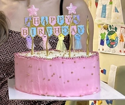 Фотография покупателя товара Топпер для торта «С днём рождения» - Фото 3