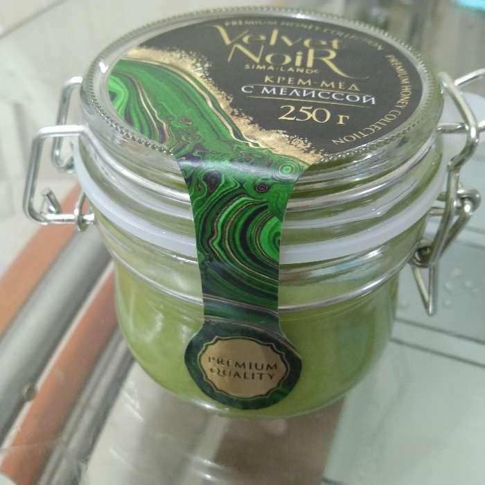 Фотография покупателя товара Кремовый мёд Premium collection, с мелиссой, 250 г. - Фото 2