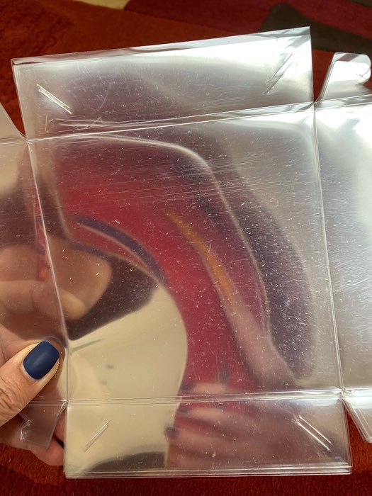 Фотография покупателя товара Коробочка для печенья с PVC крышкой, белая, 12 х 12 х 3 см - Фото 18