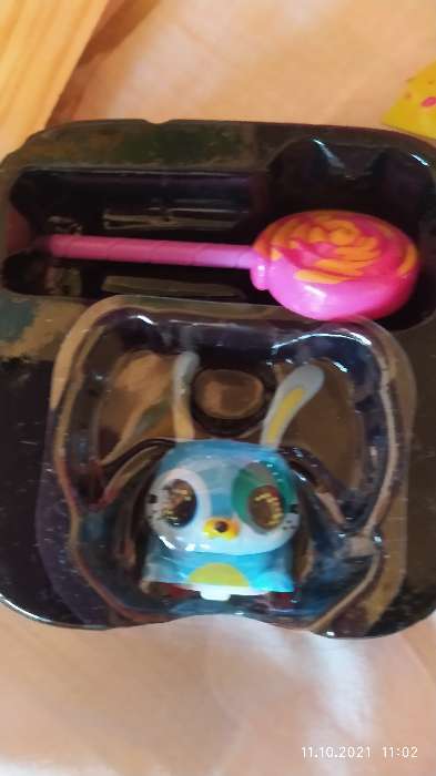 Фотография покупателя товара Игрушка интерактивная Crazy Pet, бегает с конфеткой, цвета МИКС - Фото 1