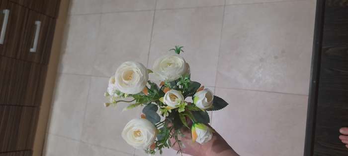 Фотография покупателя товара Букет искусственный «Ранункулюс галант», 4×28 см, МИКС - Фото 1