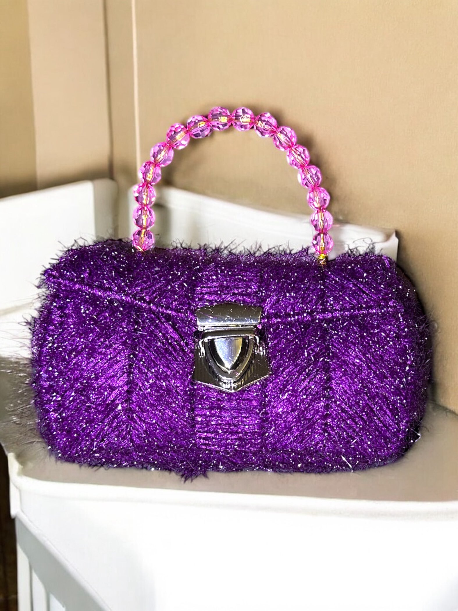 Фотография покупателя товара Канва-основа для вышивания сумки, пластиковая, 23×29 см, 1.5×1.5 мм, белая - Фото 1