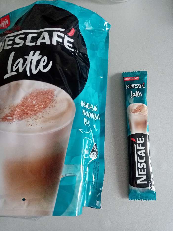 Фотография покупателя товара Кофе растворимый NESCAFE Latte, 18 г