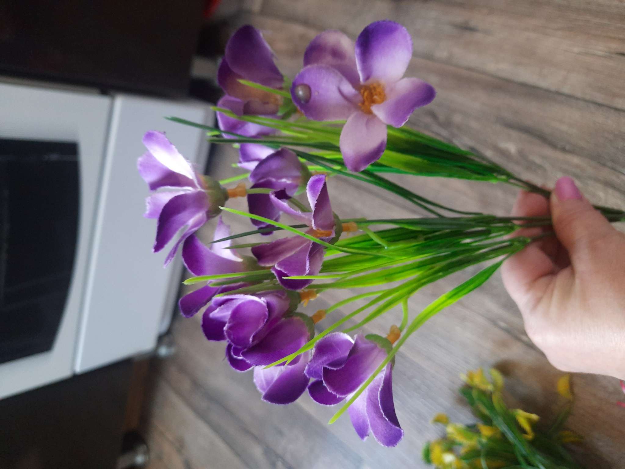 Фотография покупателя товара Букет искусственный «Альстрёмерия», h=28 см, МИКС - Фото 2