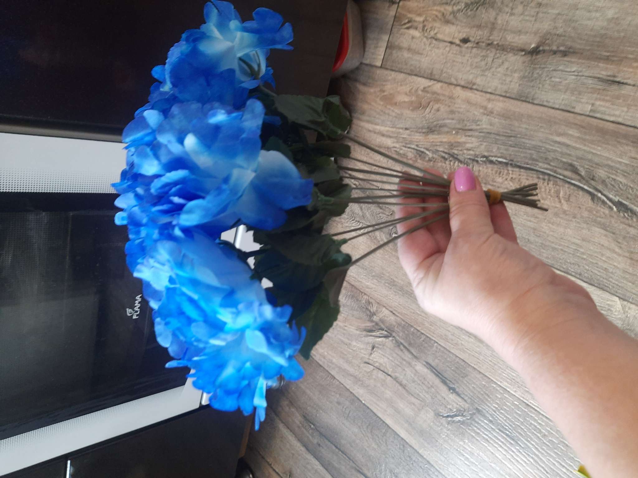 Фотография покупателя товара Цветы искусственные «Глоксиния соната», h=20 см, d=11 см, розовые - Фото 12