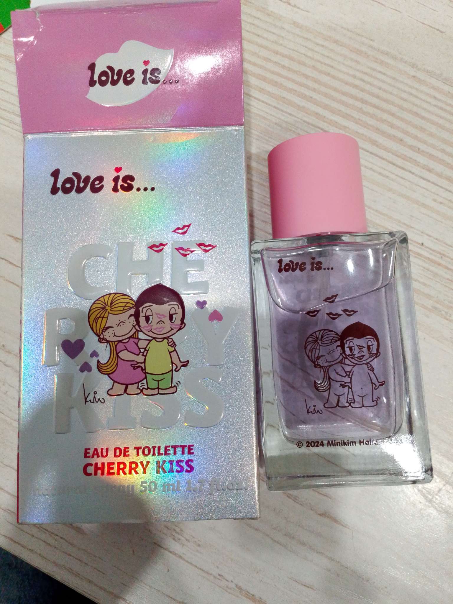 Фотография покупателя товара Туалетная вода с феромонами Love is cherry kiss, 50 мл - Фото 11