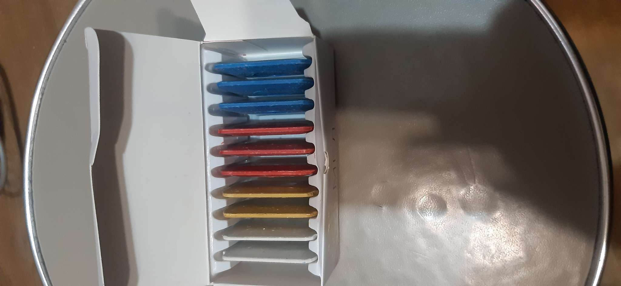 Фотография покупателя товара Мел портновский, восковой, 10 шт., разноцветный - Фото 4