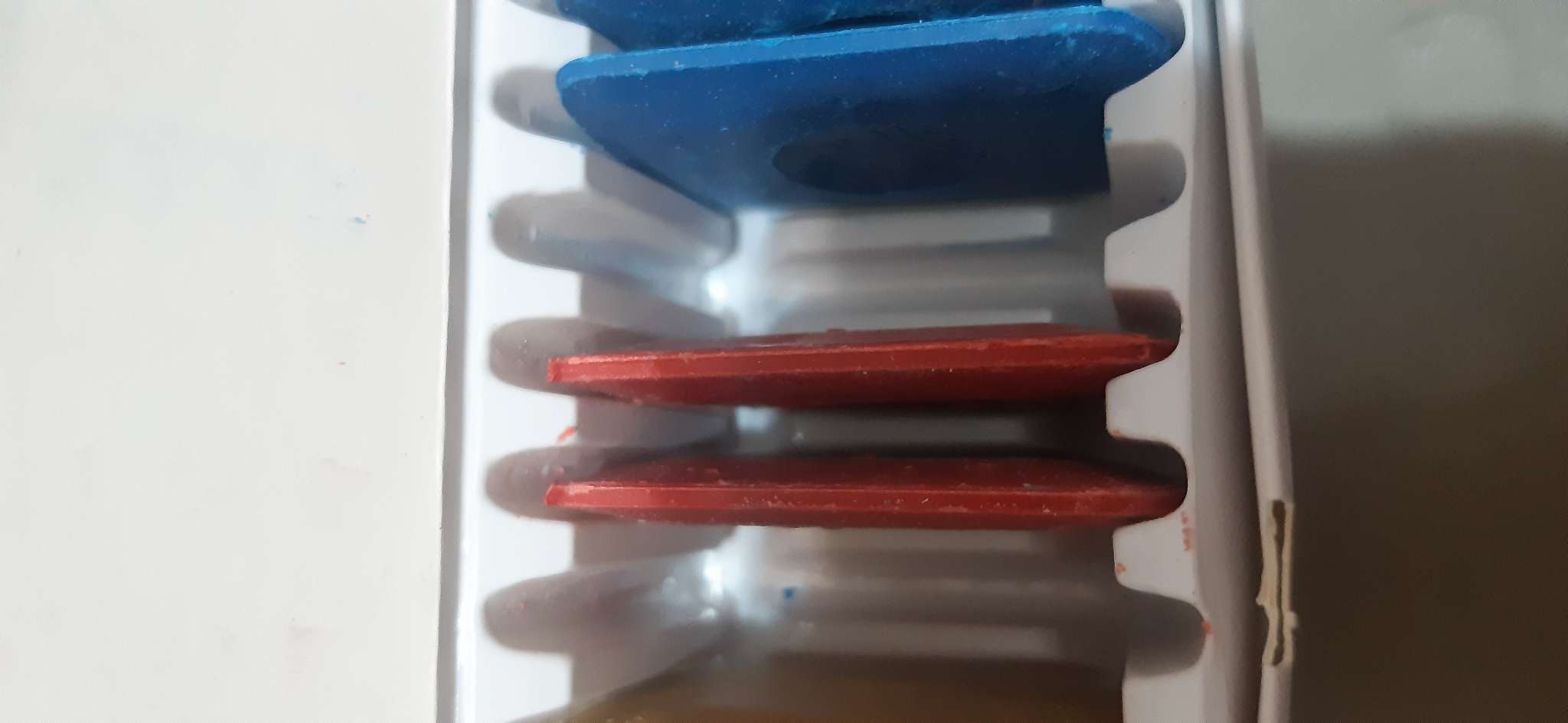 Фотография покупателя товара Мел портновский, восковой, 10 шт., разноцветный - Фото 2