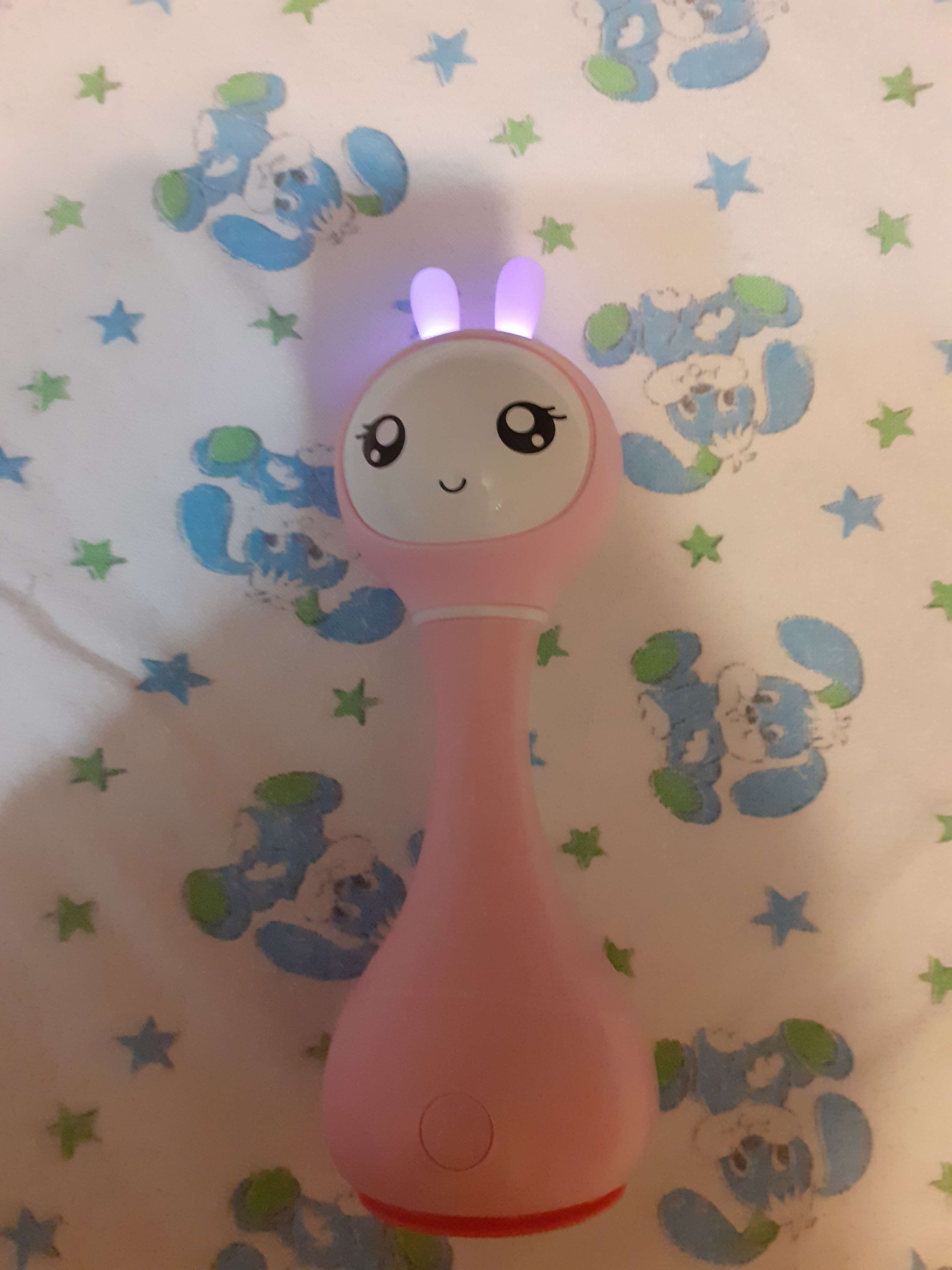 Фотография покупателя товара Музыкальная игрушка Умный зайка alilo R1, цвет розовый