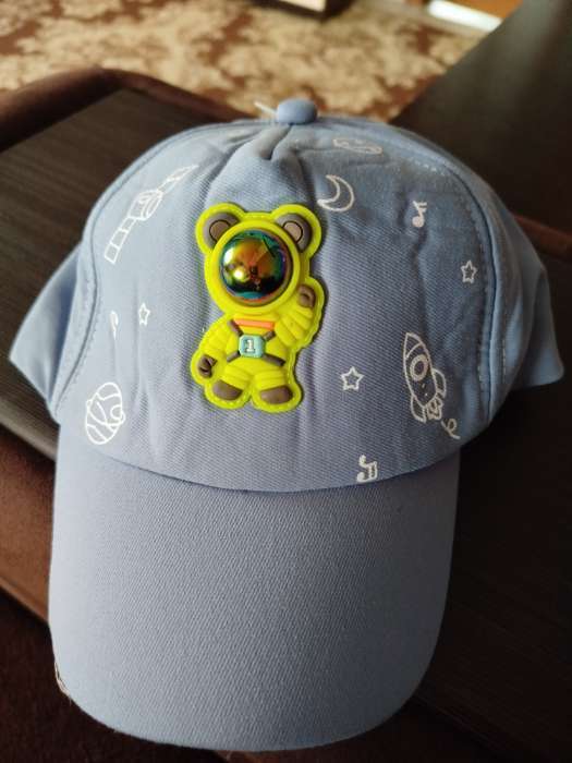 Фотография покупателя товара Кепка детская MINAKU «Космос», размер 48-50, голубая - Фото 2