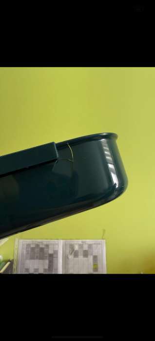 Фотография покупателя товара Ланч - бокс в школу, контейнер для еды, 1.05 л, с ложкой, 20×15×7.5 см, пластик, синий - Фото 4