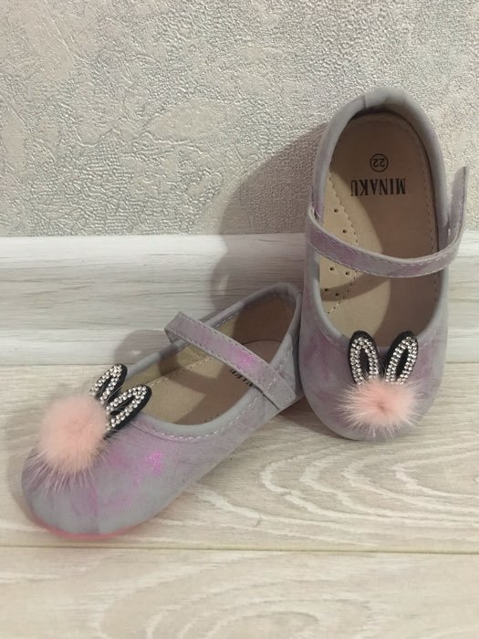 Фотография покупателя товара Туфли детские MINAKU, цвет розовый, размер 22