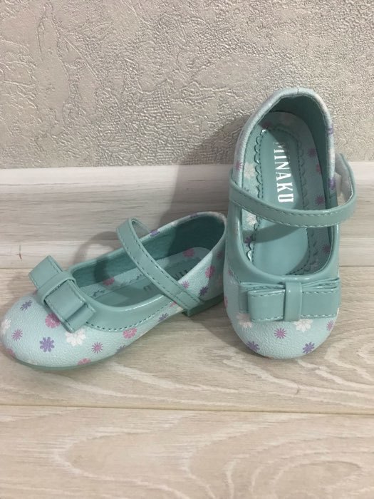 Фотография покупателя товара Туфли детские MINAKU, цвет бирюза, размер 22 - Фото 1
