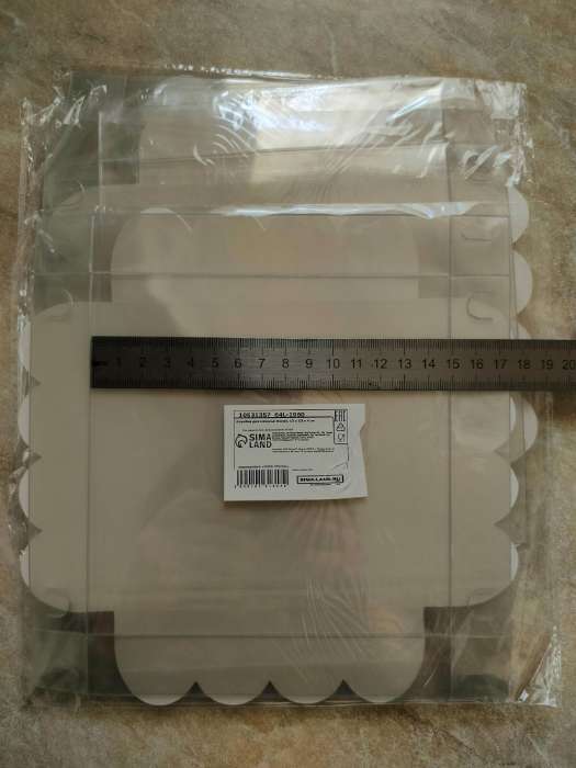 Фотография покупателя товара Коробка для печенья, кондитерская упаковка, Белая, 13×13×4 см - Фото 140