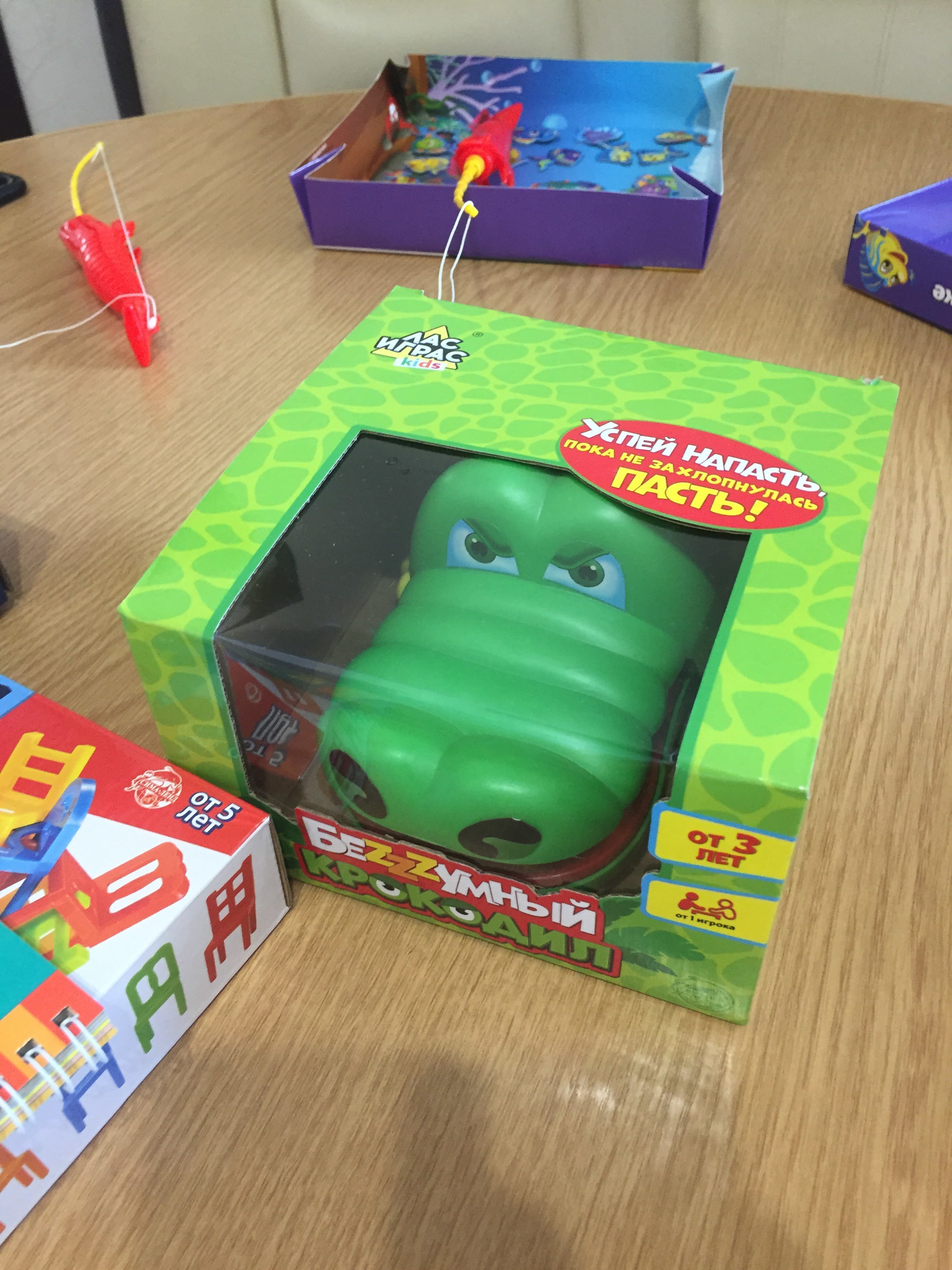 Фотография покупателя товара Настольная игра на реакцию «Безумный крокодил», от 1 игрока, 3+ - Фото 71
