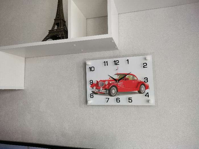 Фотография покупателя товара Часы-картина настенные, серия: Транспорт, "Винтаж", 25х35  см - Фото 1
