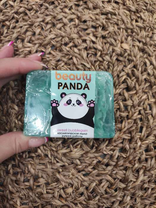 Фотография покупателя товара Мыло Beauty PANDA, с ароматом любимой жвачки - Фото 2