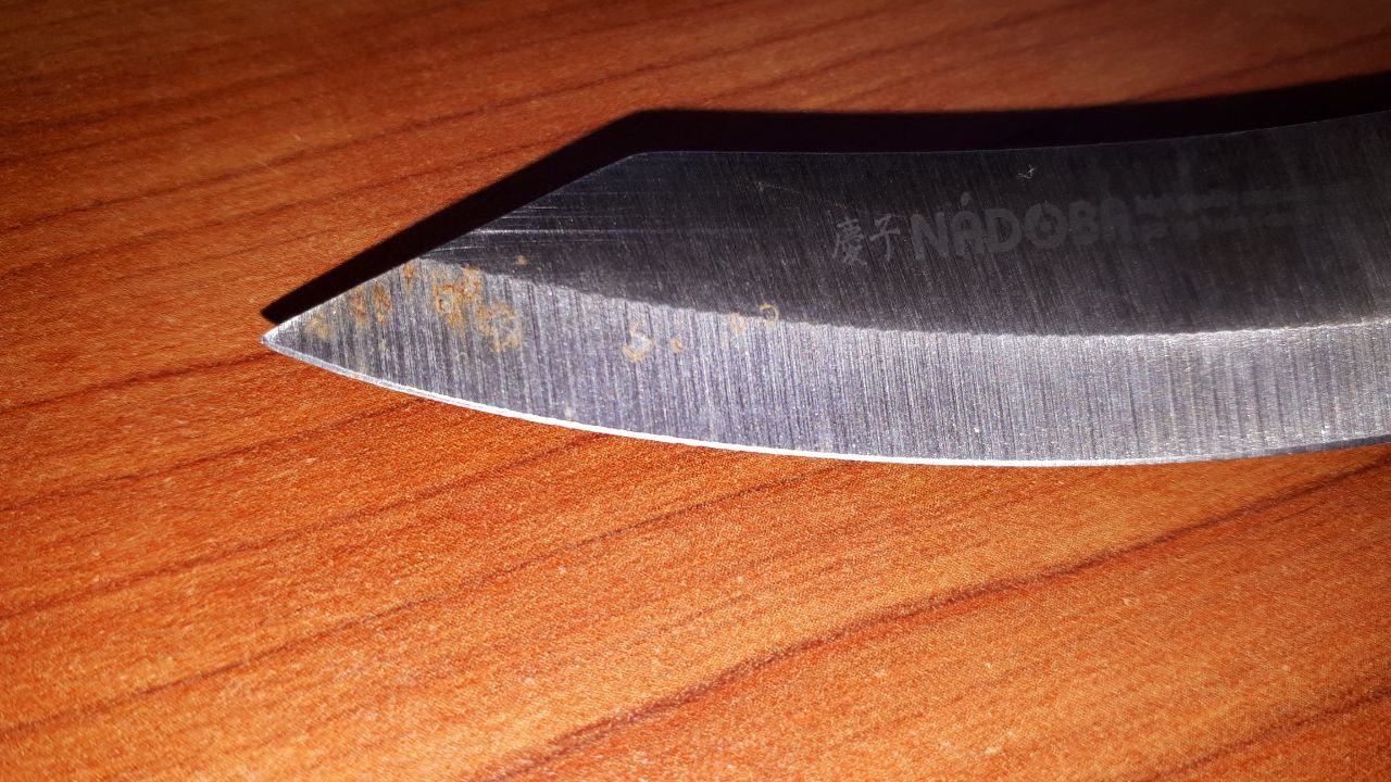 Фотография покупателя товара Нож кухонный NADOBA KEIKO для овощей, лезвие 8 см