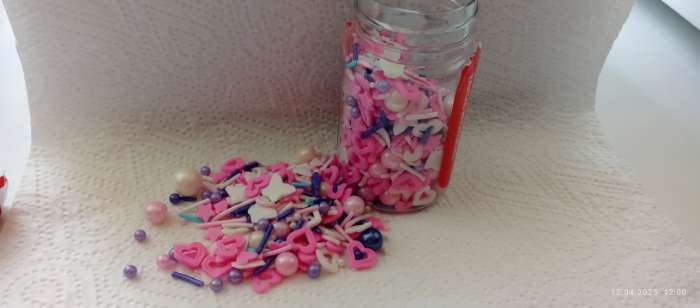 Фотография покупателя товара УЦЕНКА Кондитерская посыпка «Гормональный взрыв», 50 г (до 01.06.2025) - Фото 1