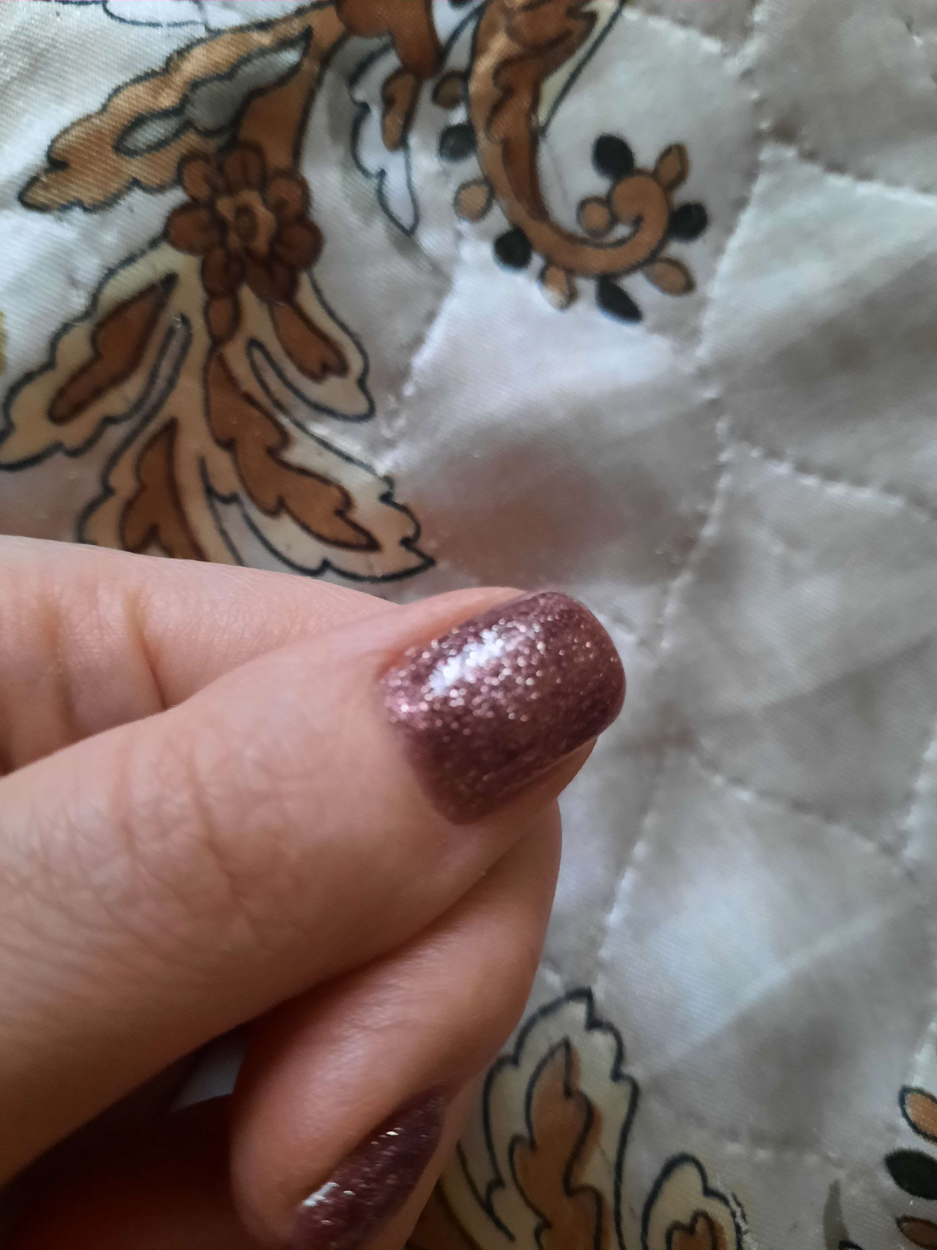 Фотография покупателя товара Гель-лак для ногтей "Сверкающая платина", трёхфазный LED/UV, 10мл, цвет 003 бордовый - Фото 1