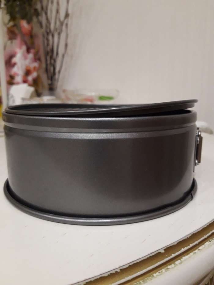 Фотография покупателя товара Форма для выпечки Доляна «Элин. Круг», d=18 см, съёмное дно, антипригарное покрытие, цвет чёрный - Фото 20
