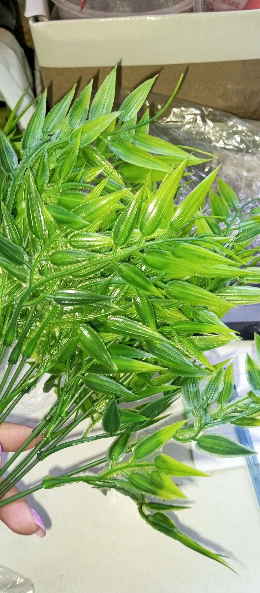 Фотография покупателя товара Букет искусственный «Трава декоративная», h=30 см - Фото 2