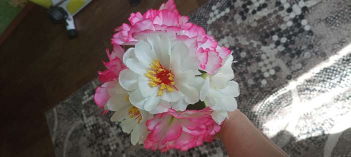 Фотография покупателя товара Цветы искусственные «Глоксиния соната», h=20 см, d=11 см, розовые - Фото 11