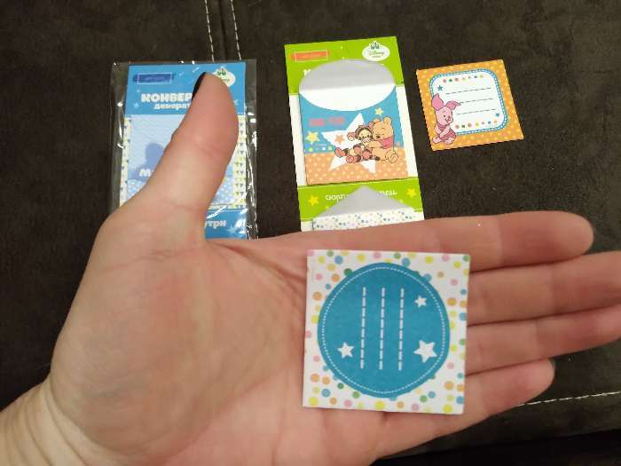 Фотография покупателя товара Мини-конвертики для скрапбукинга, Микки Маус
