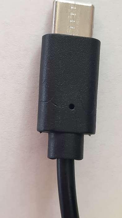 Фотография покупателя товара OTG кабель Luazon, Type-C - USB, 1 А, 0.14 м, чёрный - Фото 2