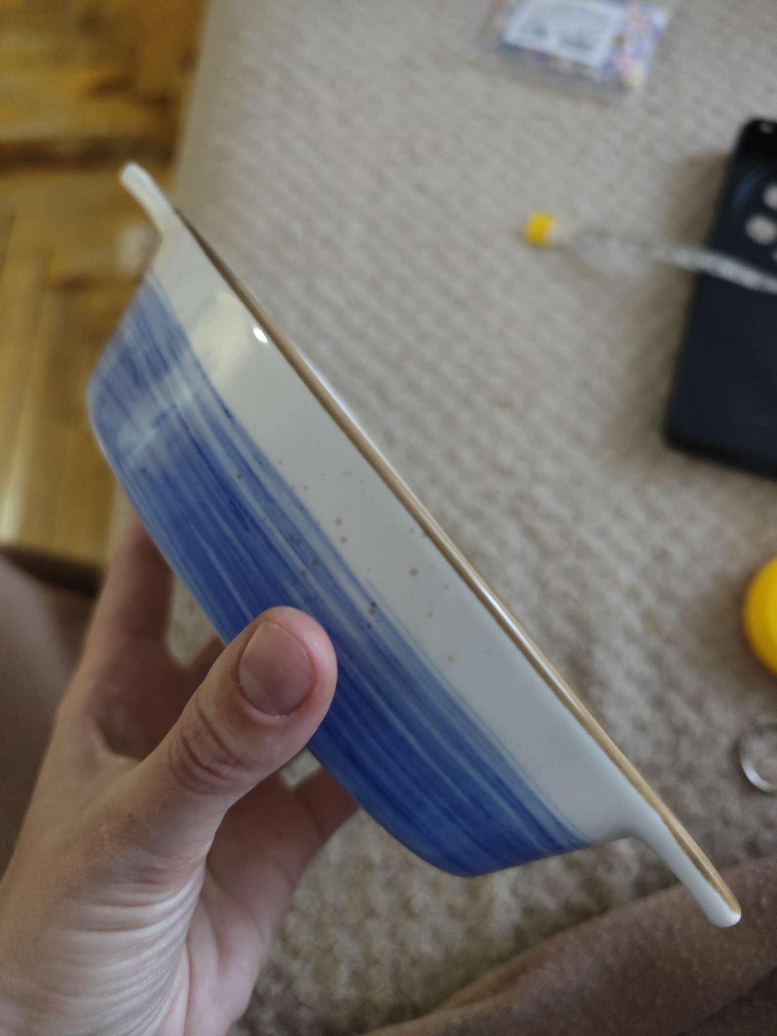 Фотография покупателя товара Форма для запекания Доляна «Космос», 500 мл, 22.5×13×4.5 см, овальная, фарфор, синяя - Фото 1