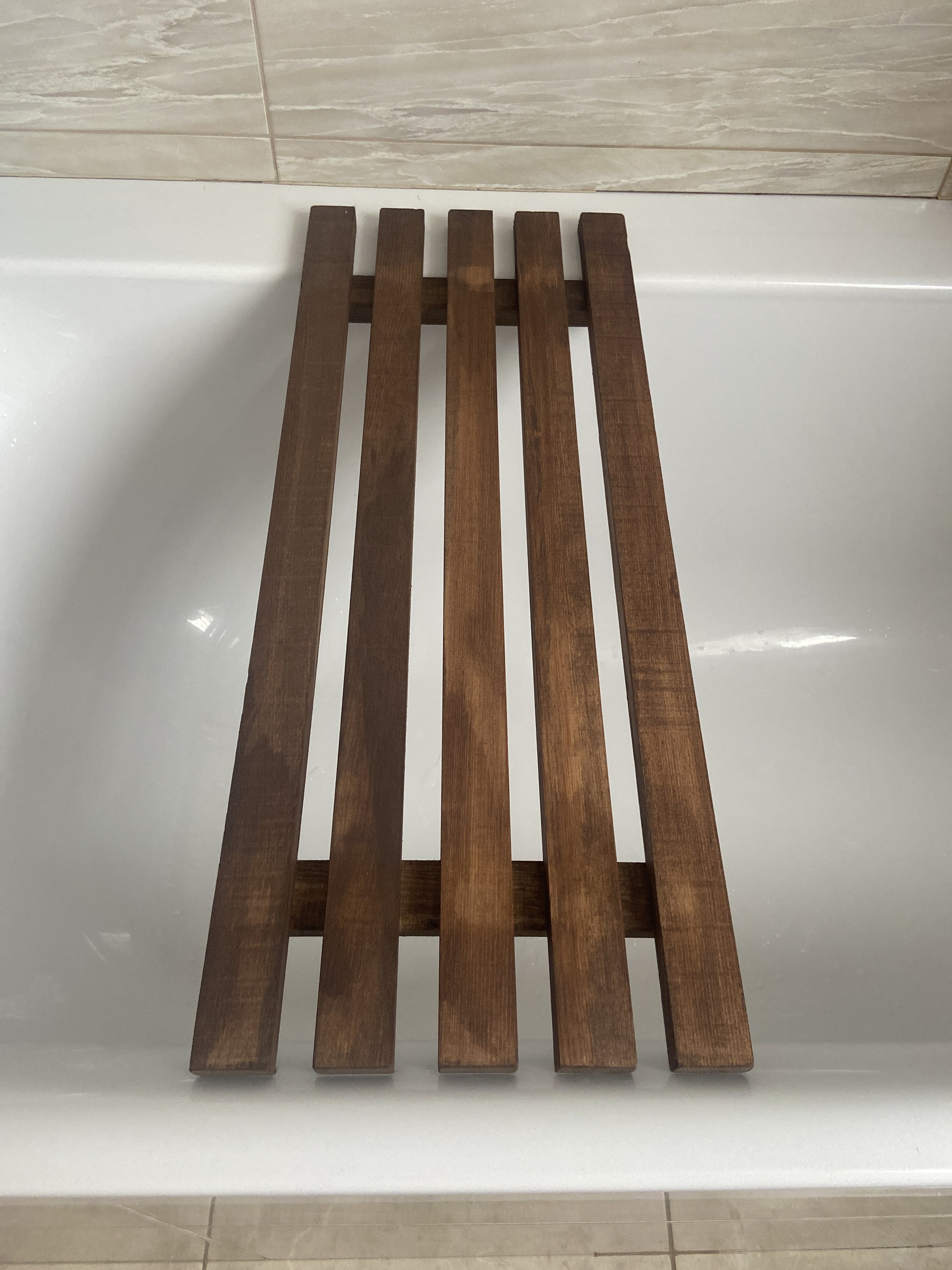 Фотография покупателя товара Сиденье для ванны, 68×27×3,5 см, с покрытием