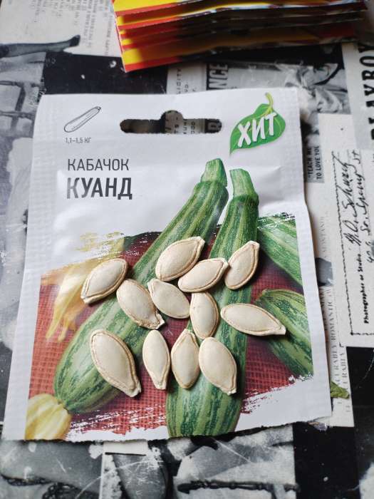 Фотография покупателя товара Семена Кабачок "Куанд", 1,5 г - Фото 1