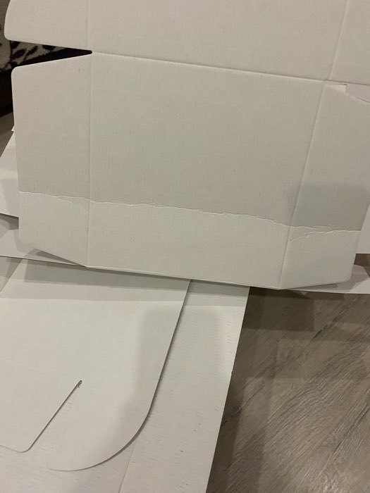 Фотография покупателя товара Коробка самосборная, белая, 23 х 23 х 8 см