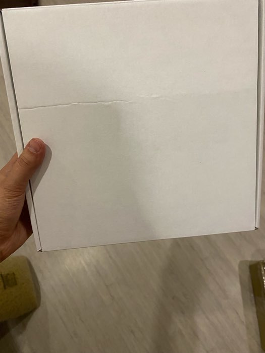 Фотография покупателя товара Коробка самосборная, белая, 23 х 23 х 8 см - Фото 4