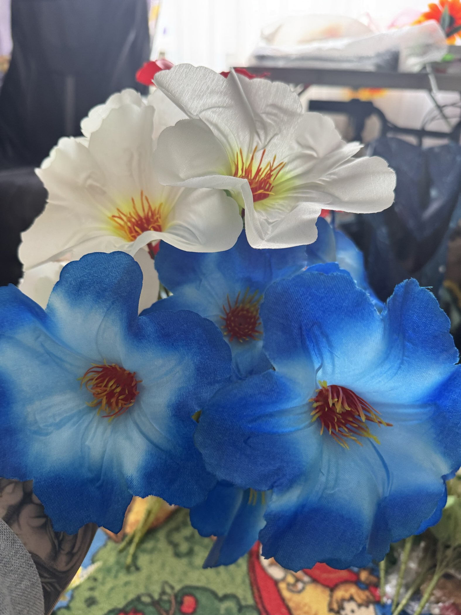 Фотография покупателя товара Букет искусственный «Адениум экстра галант», d=14 см, 30 см, МИКС - Фото 1