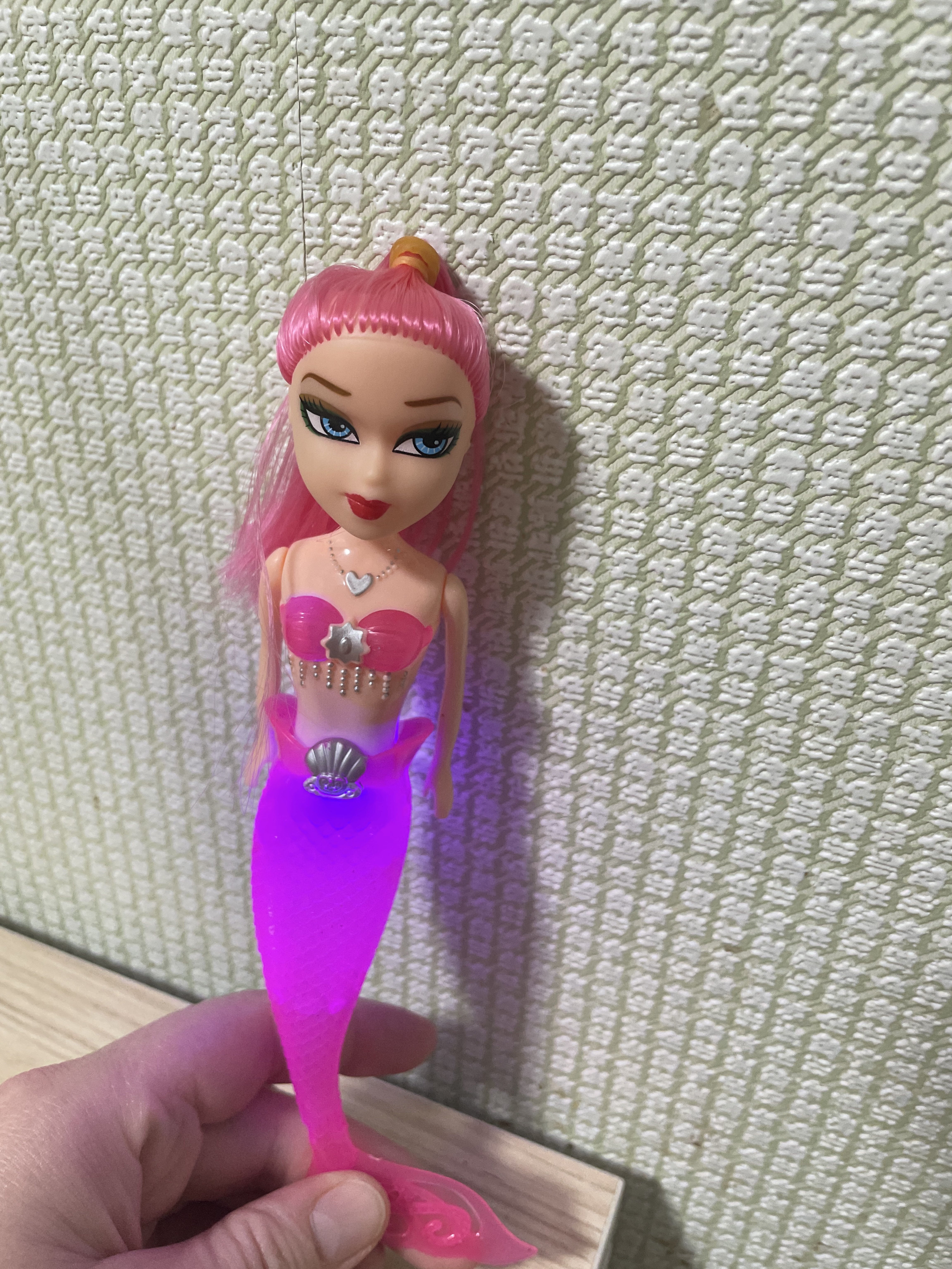 Фотография покупателя товара Кукла сказочная «Русалка-бабочка», МИКС - Фото 1