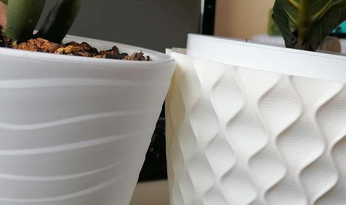 Фотография покупателя товара Горшок для цветов с поддоном «Wave», 2.5 л, d=17.5 см, серый - Фото 14