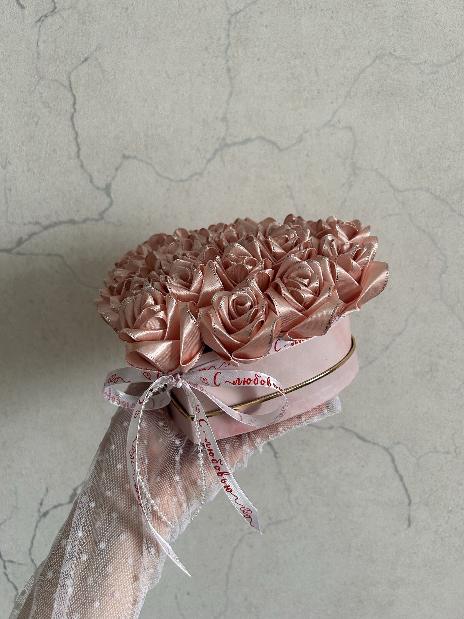 Фотография покупателя товара Набор подарочных коробок сердце 3 в 1, бирюзовый мрамор, 22×20×9; 18.5×17×7.5; 16×14×6 см - Фото 2