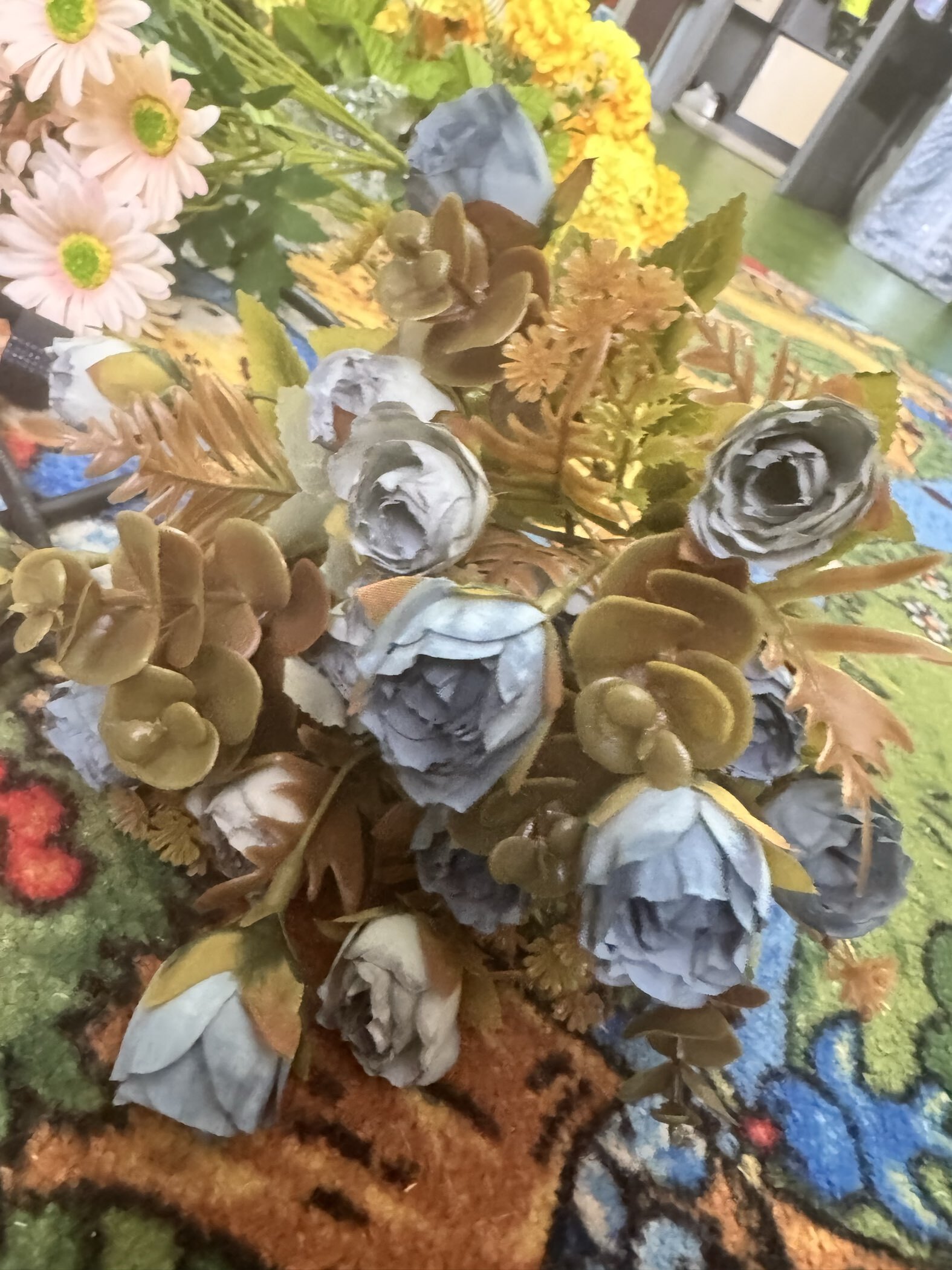 Фотография покупателя товара Букет искусственный «Роза Аделаида», h=29 см, МИКС - Фото 1