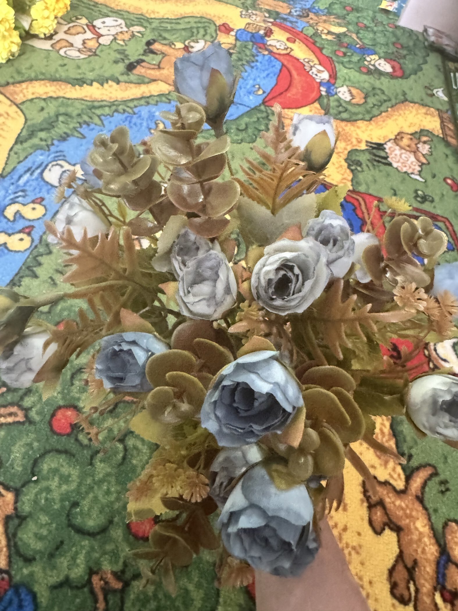 Фотография покупателя товара Букет искусственный «Роза Аделаида», h=29 см, МИКС - Фото 2